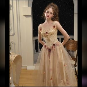 **SALE PENDING** RARE "Oracle Of The Blossom" Fairy, Whimsical Dress